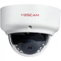 Foscam D2EP Full HD 2MP PoE Dome Überwachungskamera mit Nachtsicht bis zu 20 Meter