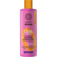 Natura Siberica Oblepikha Curl Protein Champu ohne Sulphates 400Ml