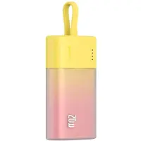 Baseus Popsicle, 5200 mAh, Lithium Polymer (LiPo), 20 W, Gelb, Pink