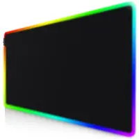 Titanwolf XXXL RGB Gaming Mauspad - 1200 x 600 mm - Mousepad - LED Multi Color - 7 LED Farben Plus 4 Effektmodi - für Präzision und Geschwindigkeit