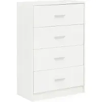 KADIMA DESIGN Hochglanz Sideboard, 4 Schubladen, modern, zeitlos, vielseitig einsetzbar. 60x30x90 cm |