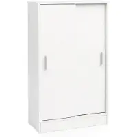 KADIMA DESIGN Aktenschrank aus Holz, modern, wasserabweisend, kratzfest, 60x107,5x28,5 cm.