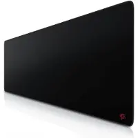 Titanwolf Gaming Mauspad, XXXL Speed Mousepad 1200 x 400 mm, Geschwindigkeit & Präzision, rot