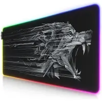 Titanwolf RGB Gaming Mauspad XL 900 x 400 mm Mousepad - verbessert Präzision & Geschwindigkeit