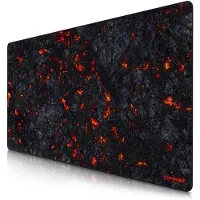 Titanwolf Gaming Mauspad, XXXL Speed Mousepad 1200 x 600 mm, Geschwindigkeit & Präzision, Lavamotiv