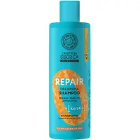 Raw Organic Oblepikha Reparatur Keratin Champu Cabello Seco 0,4 l