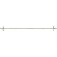 House Doctor Welo Handtuchstange 5 x 61,5 cm Gebürstete Silberfarbe