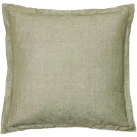 Broste Copenhagen - Linn Kissenbezug, 50 x 50 cm, grape leaf green