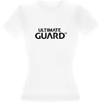 Ultimate Guard T-Shirt femme Wordmark Blanc (XS)