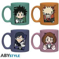 Abystyle My hero Academia GiftSet Tazze 4PZ: Chibi