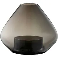 AYTM - Uno Laterne/Vase H21 Schwarz