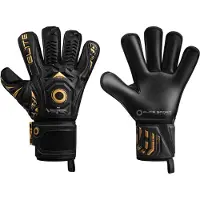 Elite Sport Black Real Torwarthandschuhe