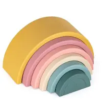 Petite&Mars Regenbogen-Aktivitätsspielzeug