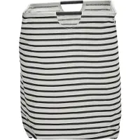 House Doctor - Stripes Wäschesack - H60 cm - Schwarz/Weiß