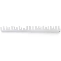 Design House Stockholm - Wave Hanger Garderobe, weiß, 2er-Set