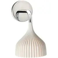 Kartell E' Wandleuchte Weiß - , É, Weiß, für Wohnzimmer, Kunststoff, Design