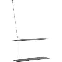 Woud Stedge Regal L80 Black - , Schwarz, Holz