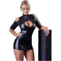 Cottelli - Schulterfreies Partykleid (Schwarz) - M