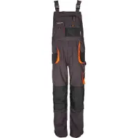 Terratrend Latzhose 3229 Gr. 52 anthrazit/orange