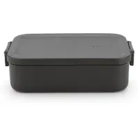 Brabantia Make & Take Brotdose Medium - Kunststoff - Dark Grey