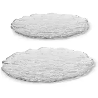 Ferm Living - Momento Glass Stones L Set of 2 Clear ferm LIVING