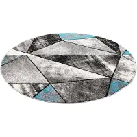 Brilliant Designer Teppich Magic Rund