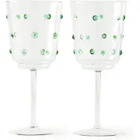Pols Potten Weinglas Nob Green (2er-Set)