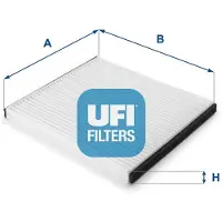 Ufi Piaggio Porter Diesel 1200/1400cc Air Filter Golden