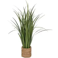 Atmosphera Créateur d'intérieur Leinenstrauß in grün | Gr.: onesize