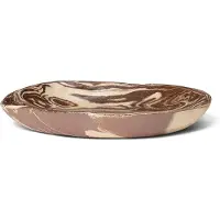 Ferm Living Dessertteller Ryu Sand / Brown 18,5 cm