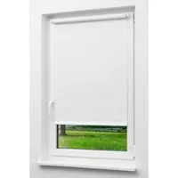 LYSEL Outlet - Mini Rollo abdunkelnd Reinweiß, (B x H) 123cm x 190cm in weiß/reinweiß
