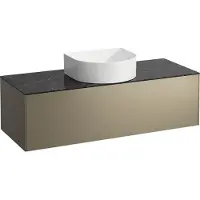 Laufen SONAR Schubladenelement, 1 Schublade, passend zu Waschtisch-Schalen 812340, 812341, 812342, 812343, Ausschnitt mittig für den Waschtisch, H4054210341421