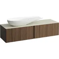Laufen H4313440976301 WTU+WT-Platte ALESSI 500x1600x370 Aus