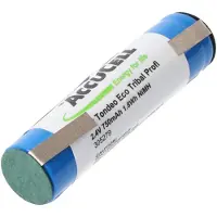 AccuCell Akku NiMH 2,4 Volt, 58x14,5mm für Zahnbürsten
