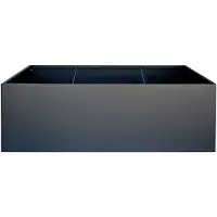 Herstera Hochbeet GARDEN "HG08978802", grau, B:150cm H:50cm T:100cm, Stahl, Pflanzgefäße, Hochbeet, 750 l, BxTxH: 150x100x50 cm