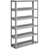 House Doctor - Regal, HDUse - Hellgrau - l: 80 cm, h: 128 cm, d: 22 cm