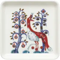 Iittala Servierschale Taika Quadratisch Weiß Mehrfarbig (12 x 12 cm)