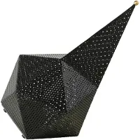 Gubi Bagdad Portable Tischleuchte Soft Schwarz/Semi Matt - , Bagdad, dimmbar, Schwarz, für Terrasse, Metall, Modern