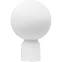 Normann Copenhagen Yo Portable Tischleuchte, weiß, 60 cm - , Weiß, für Wohnzimmer, Kunststoff