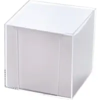 Folia Zettelbox schwarz inkl. 700 Notizzettel weiss