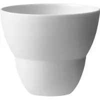 Vipp Vipp202 Kaffeetasse, weiß, 2er-Set - , Vipp202, Weiß, für Küche, Keramik, Design