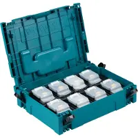 Makita 199697-1 - Akku de Ion de Lithium (18 V, 5,0 Ah, 8 Einheiten)