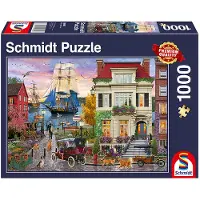 Schmidt Spiele Schiff im Hafen, 1000 Stück(e), Kunst, 12 Jahr(e)
