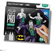 Spectrum Noir Kreativ Set Illustration Helden & Bösewichte Joker