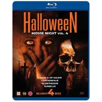 SMD HALLOWEEN MOVIENIGHT VOL. 4 - 4 Blu Ray Disc box - Leatherface - silens House - Isabella - Lords of Salem