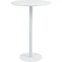 CLP Stehtisch Hereford rund weiß/weiß/75 cm