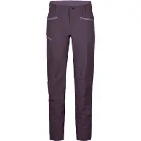 Ortovox - Wanderhose &ndash; Damen / Frau &ndash; Pelmo Pants - Pelmo Pants W Dark Wild Berry für Damen aus Wolle - Größe L - Bordeaux