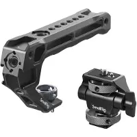 SmallRig 5322 Top Handle mit Monitorhalterung (kompatibel mit Cold Shoe)