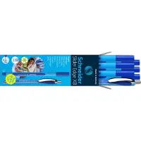 Schneider AKTION: Kugelschreiber Slider Edge blau, Schreibfarbe: blau, 6 St. + GRATIS Kuge