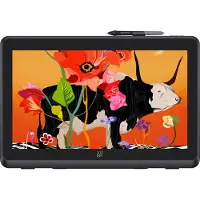 XP-Pen Artist Pro 22 (Gen 2) Grafikmonitor, 2,5K QHD 22 Zoll Display mit 16K Druckstufen X3 Pro Stift